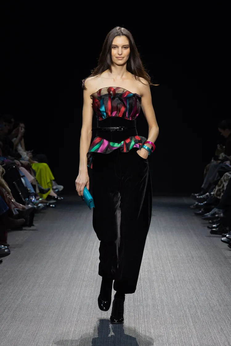 Emporio Armani 2025秋冬大秀。品牌提供