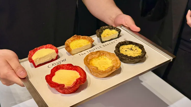 館內陸續邀來韓國爆紅甜點進行快閃活動，如即日起至4月24日引進韓國首爾名店the Truffle Bakery「可頌塔」開賣。晶華酒店提供