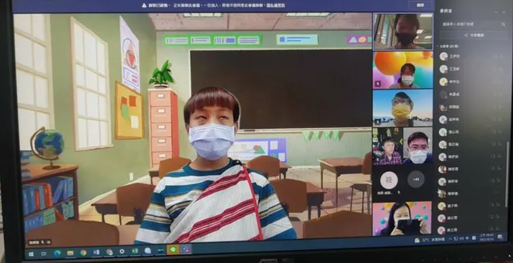 桃園市復興區長興國小2021年疫情期間畢業典禮線上舉辦，只有1位畢業生瓦旦，卻擁有個人專屬的畢業歌曲與MV，令人驚喜又特別。翻攝畫面