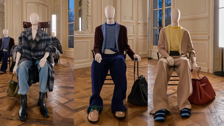 LOEWE 2025秋冬系列。品牌提供