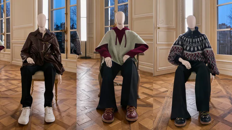 LOEWE 2025秋冬系列。品牌提供