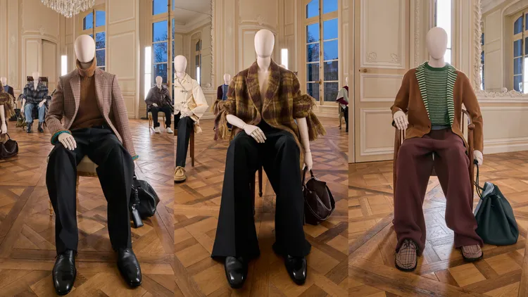 LOEWE 2025秋冬系列。品牌提供