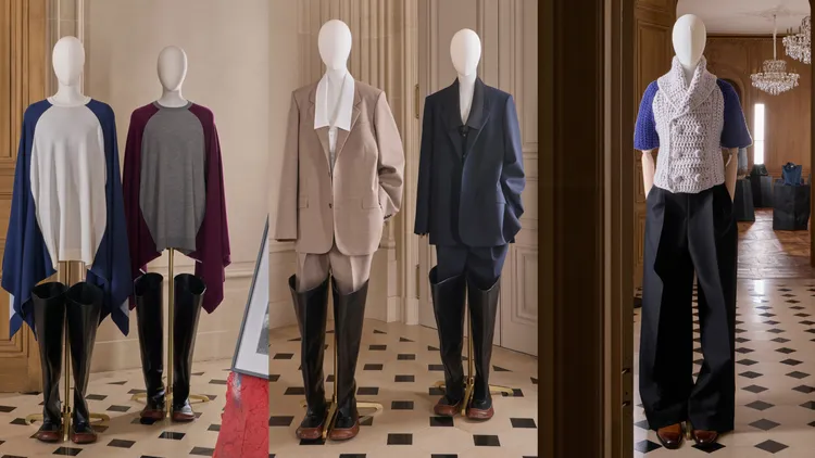 LOEWE 2025秋冬系列。品牌提供