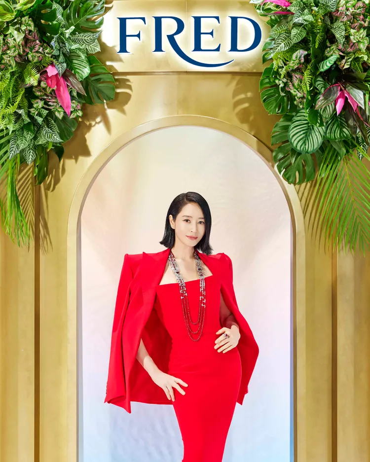 韓國影后金惠秀。品牌提供