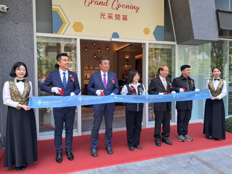 長榮酒店全台第一家「采．寓halo house」，在台中盛大開幕。市府提供