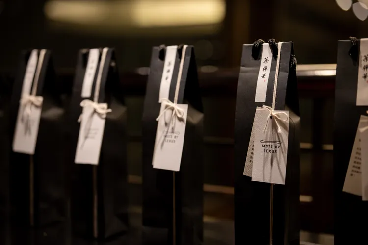 LEXUS精心準備的「阿波晚茶」伴手禮，延續這場晚宴的美好。業者提供