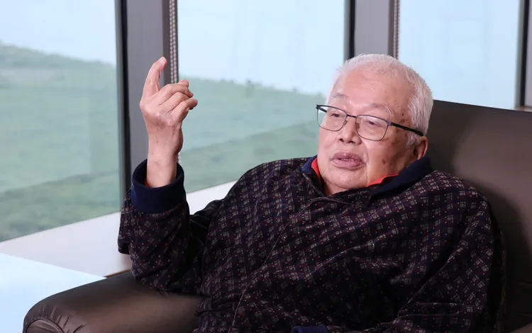 劉泰英認為台灣要有適當措施因應川普2.0。莊宗達攝