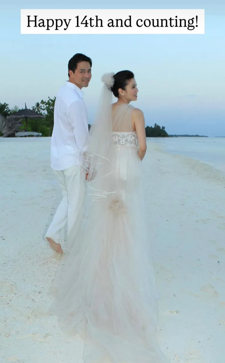 林熙蕾結婚14年與老公甜蜜依舊。