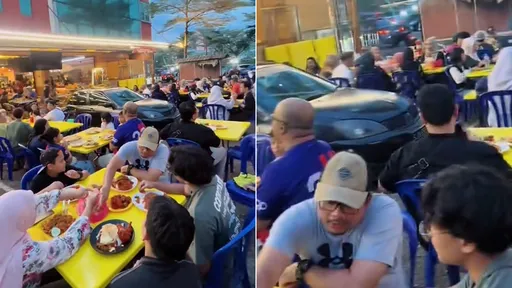 把汽車停在「餐廳」中間開不走 女駕駛傻眼:停車時還是停車場