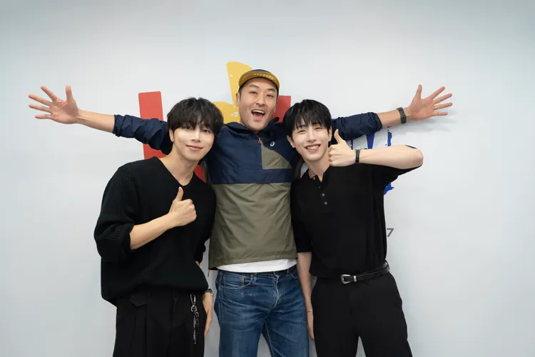 SEVENUS與「耐玩DJ」Bryan相見歡。Hit Fm聯播網提供