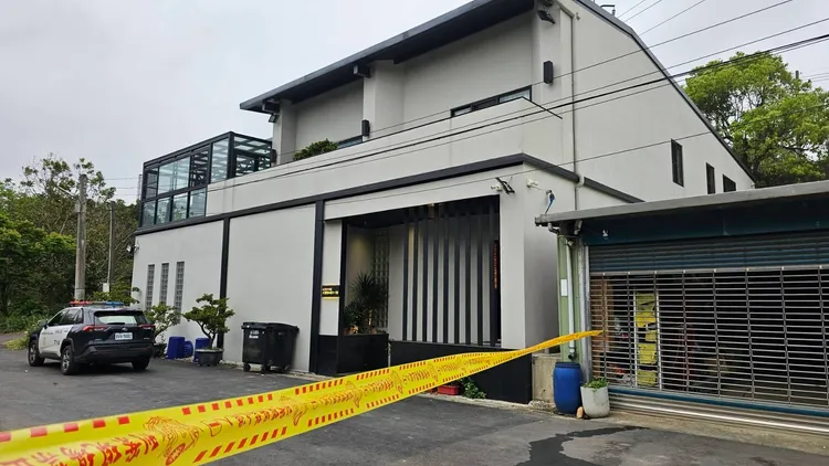 槍擊現場。翻攝畫面