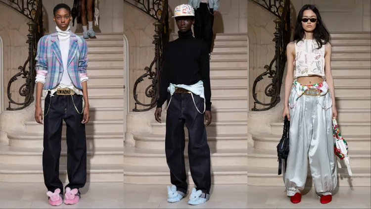 KENZO 2025秋冬女裝系列。品牌提供