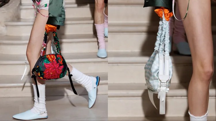 夢幻花卉、棋盤格紋也是本季重要元素。品牌提供