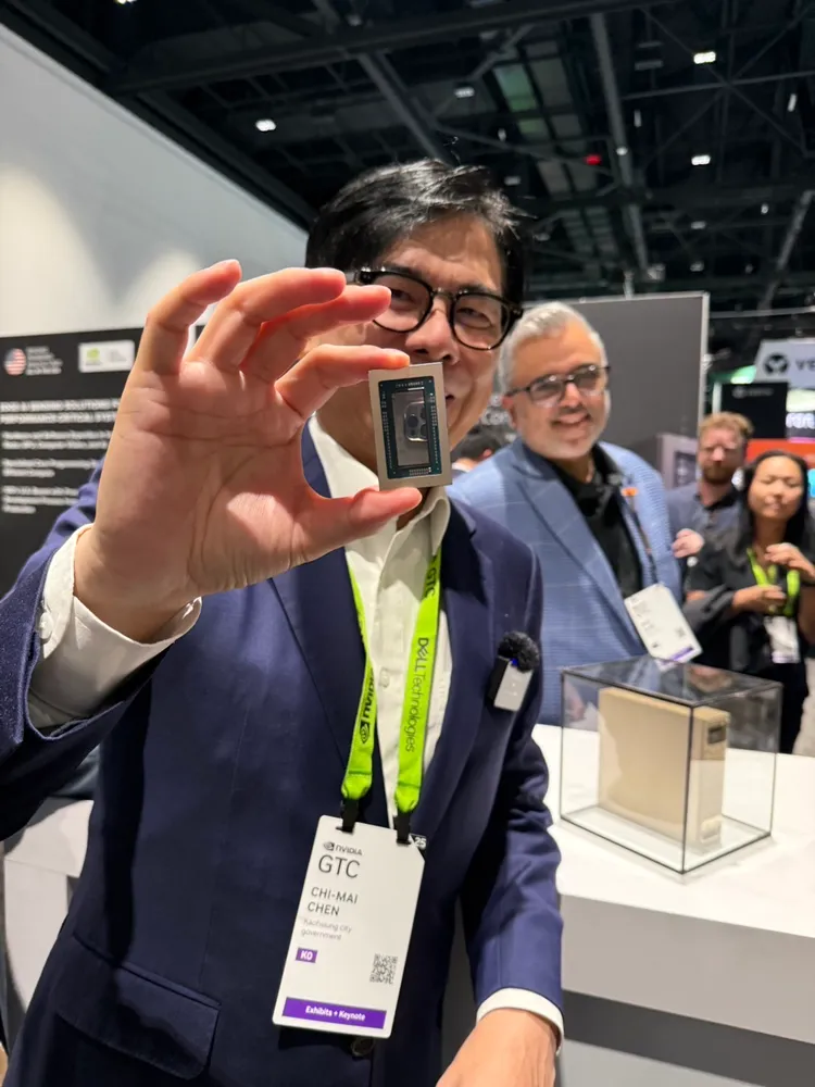 陳其邁訪美，參加輝達GTC大會。市府提供