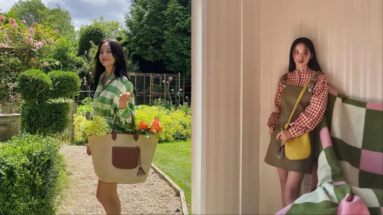 金世正化身俏皮田野少女。翻攝金世正IG