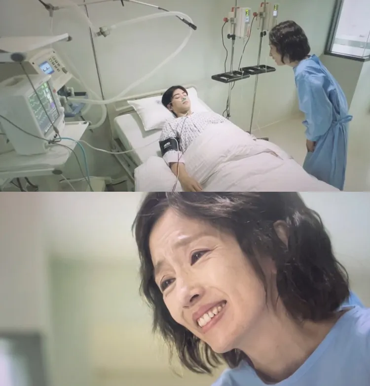 姜明珠的電視劇遺作是去年播出的《美好世界》，戲裡飾演車銀優的母親。翻攝Disney+