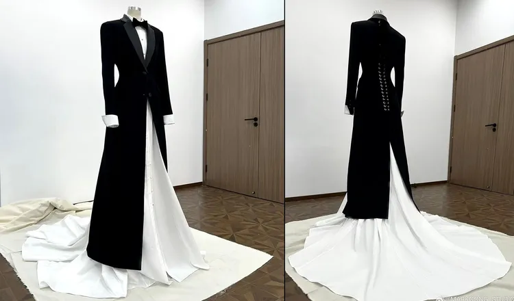 設計師在10天內趕出成品。翻攝MARKGONG_STUDIO微博