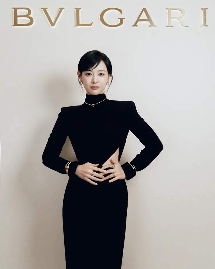 金智媛日前到香港出席寶格麗活動。品牌提供
