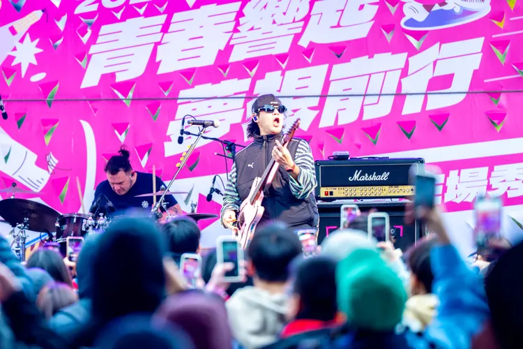 現場音樂表演。桃園市府提供