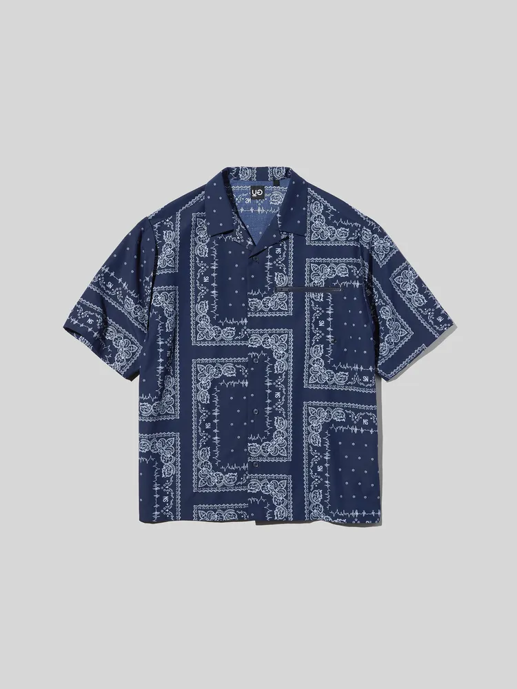 「UG」系列開領襯衫，890元。品牌提供