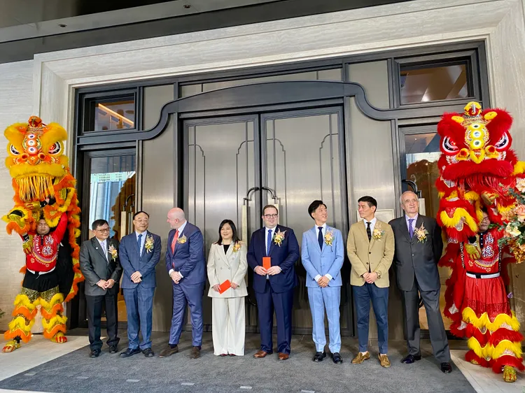 台北嘉佩樂酒店（Capella Taipei）今（25日）正式開幕。莊偉祺攝