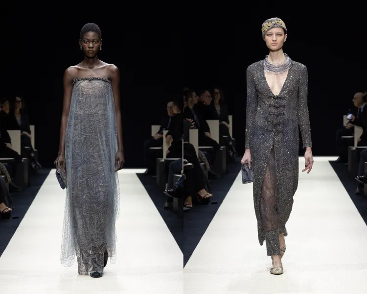 GIORGIO ARMANI 2025秋冬大秀。品牌提供