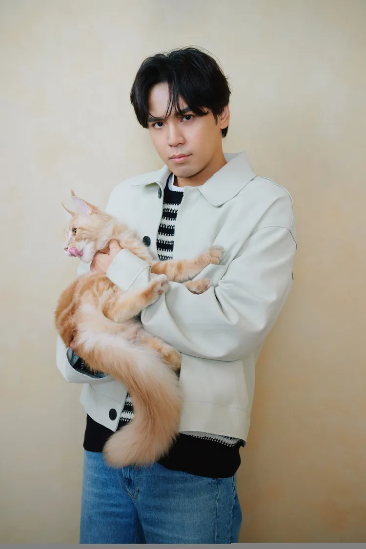 陳零九愛貓成痴。種子音樂提供