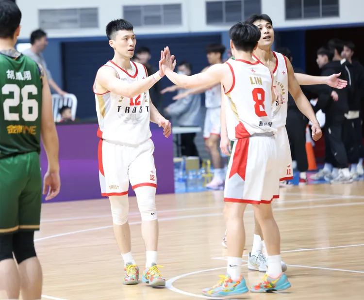 張家禾好表現也幫助臺銀本週二連勝。籃協提供