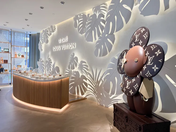 LV咖啡廳空間相當好拍。S.H.攝