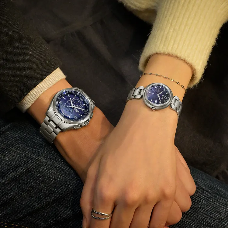 CITIZEN以浪漫的「月虹」景色為靈感推出新錶。品牌提供