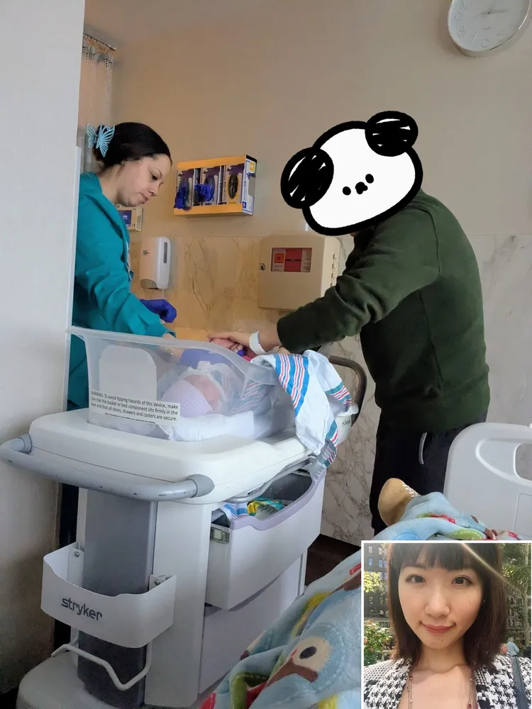 廣告小妹上月當媽。翻攝廣告小妹臉書