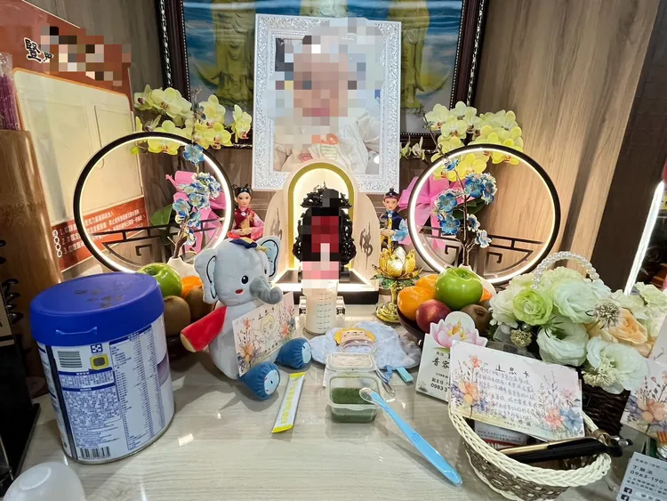 5個月大女童今天解剖，為發現創商、呼吸道阻塞或病理異常。民眾提供