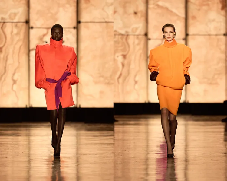 Saint Laurent 2025秋冬大秀。品牌提供