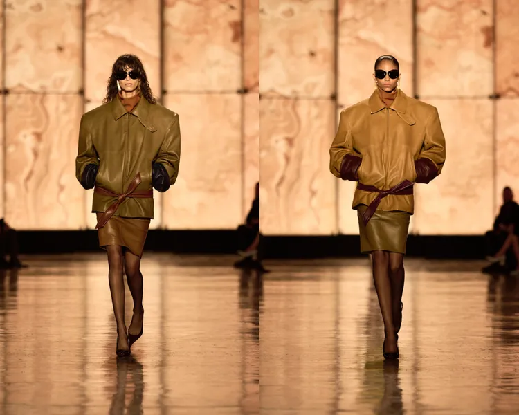 Saint Laurent 2025秋冬大秀。品牌提供