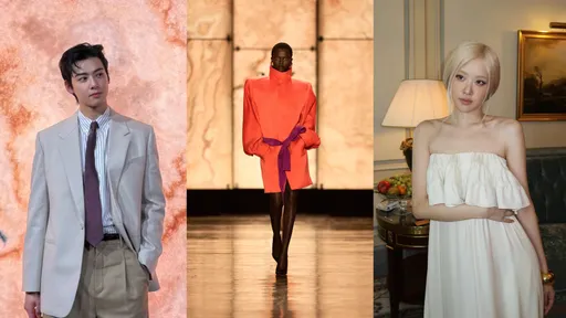 巴黎時裝周｜車銀優、Rosé根本王子和公主　Saint Laurent極簡新作滿是張力