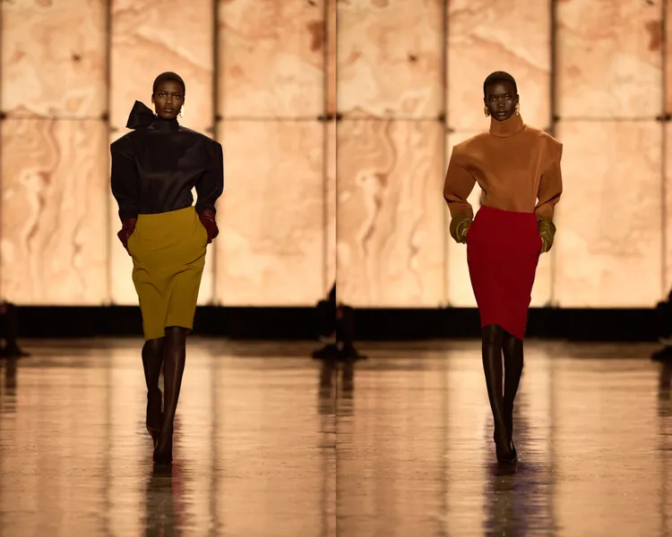 Saint Laurent 2025秋冬大秀。品牌提供