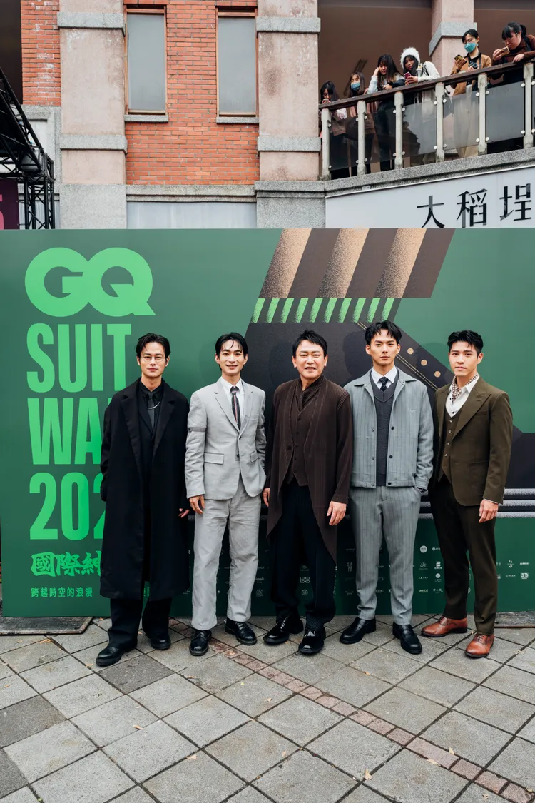 《星空下的黑潮島嶼》主演們出席《2025 GQ Suit Walk 》。《GQ》提供