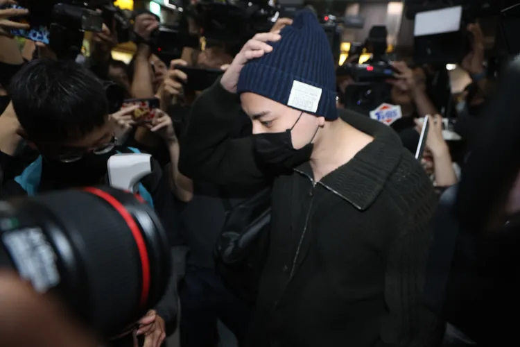 王大陸將赴成功嶺入伍受訓。彭欣偉攝