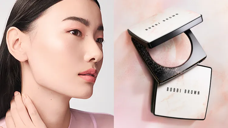 Bobbi Brown大理石粉嫩蜜粉餅，10g／1900元。品牌提供