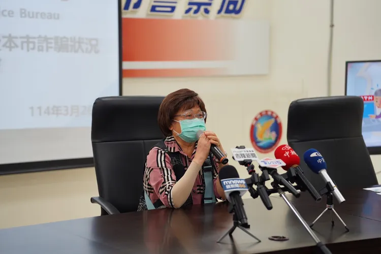 蔡婦分享自己差點受騙的經驗，提醒民眾若接到陌生電話應多加留意。翻攝照片