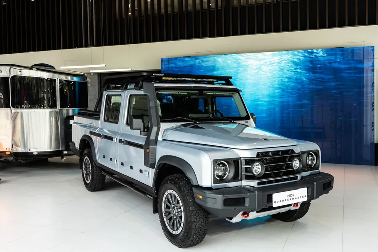 Grenadier Quartermaster具備835kg載重能力與3,500kg拖曳實力，可輕鬆拖掛露營車、遊艇或各式重型裝備。業者提供