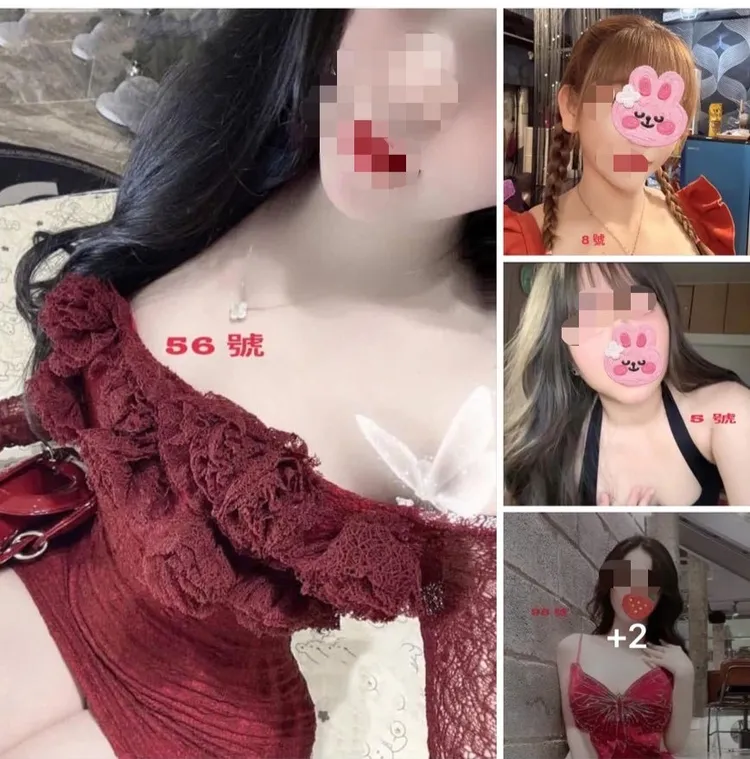 業者在臉書貼文，邀網友加入LINE群攬客。翻攝照片