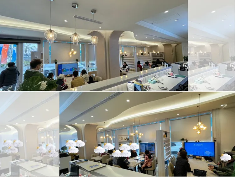 現場銷售盛況。銷售中心提供