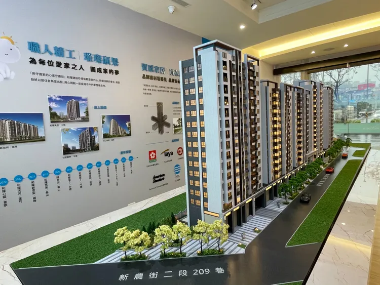 市心朗朗建案。張沛森攝