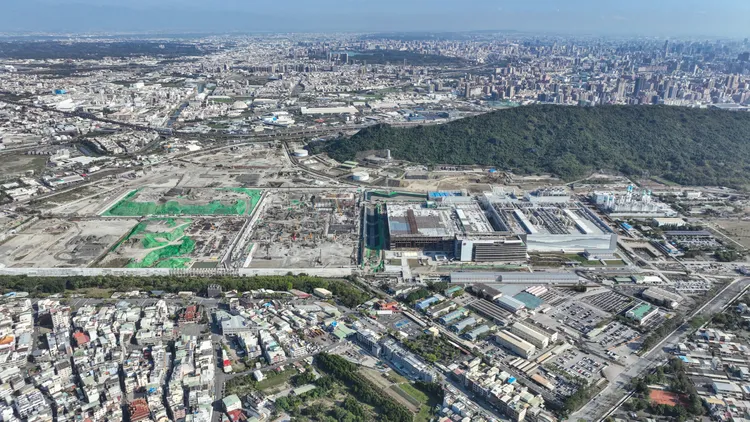 台積電高雄廠區。台積電提供