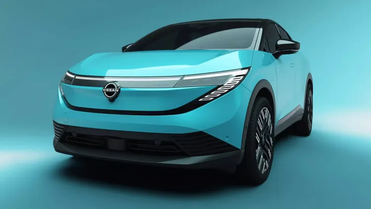 新一代Leaf將從傳統掀背車蛻變為純電跨界休旅，造型更加流線。原廠照片