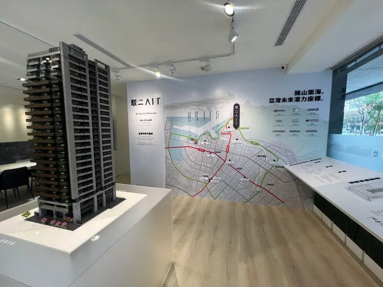 仰德建設屬於高雄少見具備高品牌價值的建商，推案均屬自售。葉家銘攝