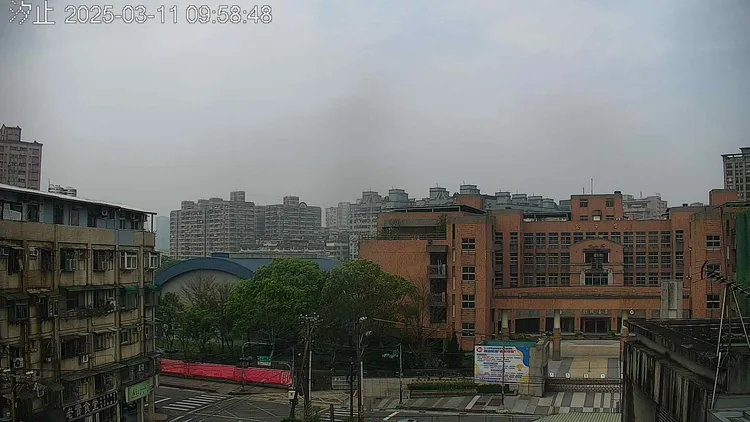 新北汐止今（11）日上午9時58分AQI＝118。環境部空氣品質監測網