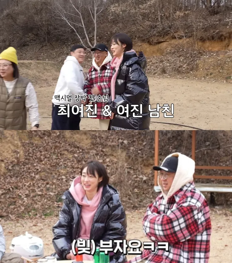 崔汝珍1月時帶未婚夫到金淑的YouTube節目作客。翻攝YouTube