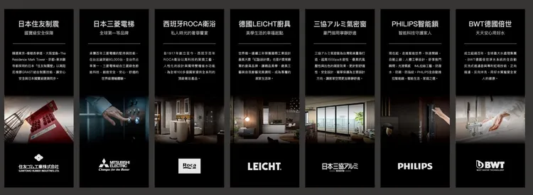 「AI慕光城」建材配備頂級，打造中小坪數輕豪邸。清景麟提供